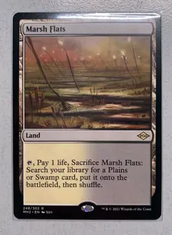 Magic The Gathering - Marsh Flats - Modern Horizons 2 - NM - MH2-248 - Fetchland - Image 1