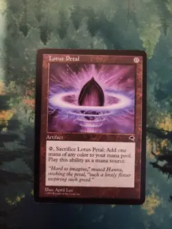 Lotus Petal Tempest LP MTG - Image 1