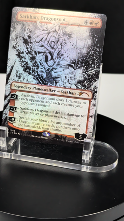 MTG Sarkhan Dragonsoul BORDERLESS FOIL NM Secret Lair SLD #1245 Mythic Dragon - Image 2