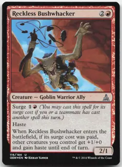 Reckless Bushwhacker - Oath of the Gatewatch - Foil - Magic: The Gathering - Image 1