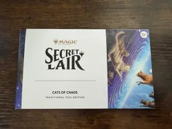 MTG Secret Lair Cats Of Chaos Foil Edition - Image 1