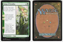 Song of Freyalise 179 Uncommon Dominaria Magic: The Gathering Lightly Played - Image 1