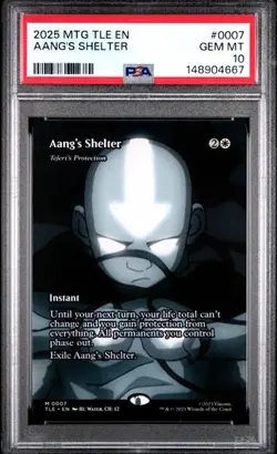 PSA 10 Magic: The Gathering Aang's Shelter Avatar PSA 10 - Image 1
