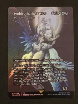 Sephiroth, the Savior - Atraxa, Grand Unifier (Showcase) Final Fantasy: Through - Image 1