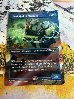 Loki, God of Mischief (Borderless) Marvel Super Heroes Foil - Image 5
