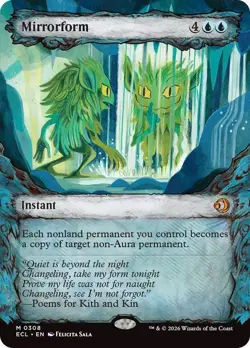 Mirrorform Showcase Lorwyn Eclipsed NM MTG - Image 1