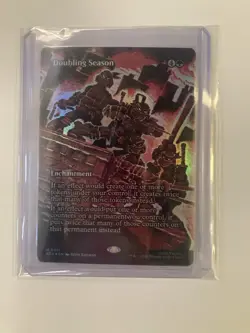 MTG Doubling Season (Borderless) TMNT (PZA) Foil #11 - Image 3