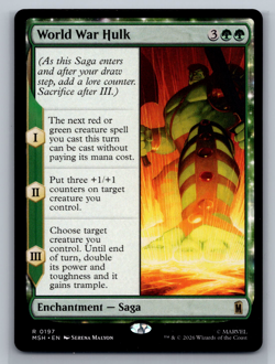 World War Hulk R 0197 Marvel Super Heroes Regular - Image 1