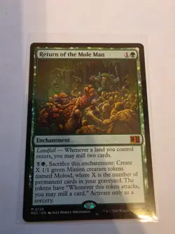Return of the Mole Man MTG MSC Nm/M - Image 1