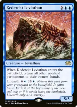 X 1 Kederekt Leviathan NM-M Double Masters 055 MTG Magic The Gathering - Image 1