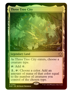 Three Tree City - Foil Bloomburrow - Image 1