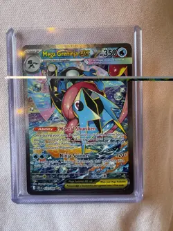 Mega Greninja ex SIR 116/086 Chaos Rising Special Illustration Rare Pokemon TCG - Image 1