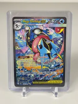 Pokemon TCG Mega Greninja ex SIR 116/086 Chaos Rising Special Illustration Rare - Image 1