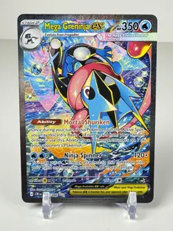 Pokemon TCG Mega Greninja ex SIR 116/086 Chaos Rising Special Illustration Rare - Image 3