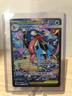 Mega Greninja ex SIR 116/086 Chaos Rising Special Illustration Rare Pokemon TCG - Image 1