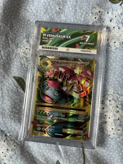 Pokemon TCG XY Evolutions M Venusaur EX 100/108 Full Art Ultra Rare Ace 7 NM - Image 1
