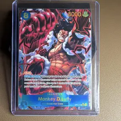 Bandai Namco One Piece CCG Monkey D. Luffy OP11-118 SEC Alt Art Foil EN 8000 - Image 1