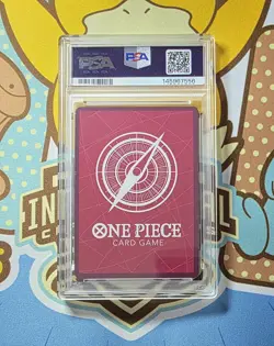 2024 One Piece ST13 EN #003 Monkey.D.Luffy Black & White ALT ART PSA 10 - Image 2