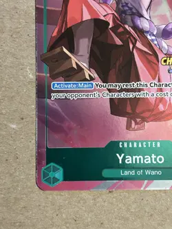 Yamato (CS 2023 Celebration Pack) P-008 One Piece Stamped Promo Foil NM - Image 3