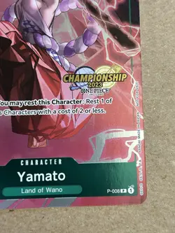 Yamato (CS 2023 Celebration Pack) P-008 One Piece Stamped Promo Foil NM - Image 4