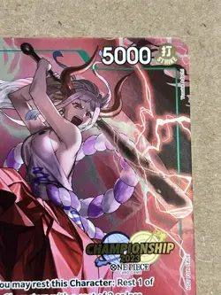 Yamato (CS 2023 Celebration Pack) P-008 One Piece Stamped Promo Foil NM - Image 5