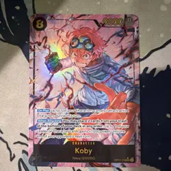 One Piece TCG Fist of Divine Speed KOBY OP11-119 Alternate Art SR - Image 1