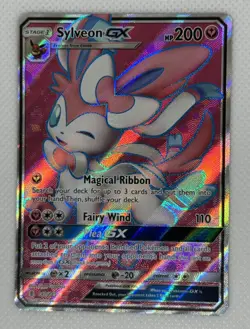 Sylveon GX (Full Art) 140/145 - Ultra Rare - Guardians Rising - Pokemon TCG - NM - Image 1