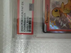 Pokemon Charmander 109/091 2024 Paldean Fates Shiny Rare Card - PSA 10 GEM MINT - Image 4