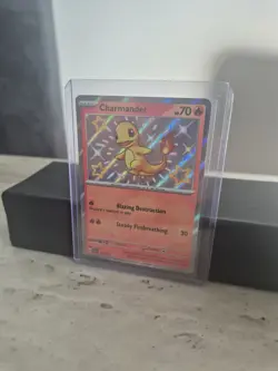 Charmander Shiny Holo Rare 109/091 NM - 2024 Pokemon TCG Paldean Fates - Image 2