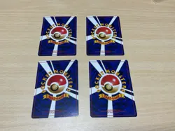 Pokemon Card Old Back 1998 Release Misty Pokemon Cards Japan Limited - Image 2