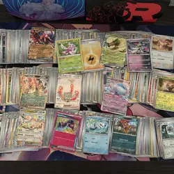 Huge Lot 500 Holo/Reverse Holo Pokemon Cards TCG Lot Everything Is Shiny No Bulk - Image 1