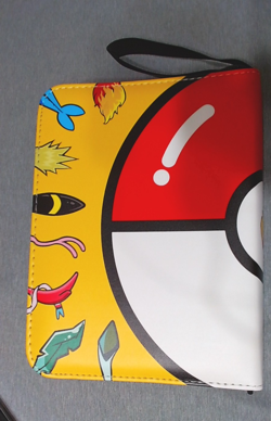 POKEMON ZIPPER ALBUM, 50 SLEEVES TO HOLD 400 CARDS, 3 RING BINDER BOOK, NEW! - Image 3