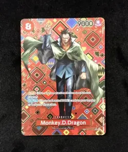 One Piece Card Game OP09 SP Alt Parallel Monkey.D.Dragon ENGLISH OP07-015 - Image 1