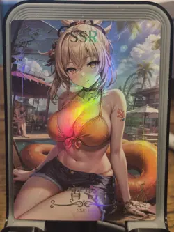 Dream Idol Festival Card Goddess Story Anime Waifu SSR SSR-030 Yoimiya - Image 1