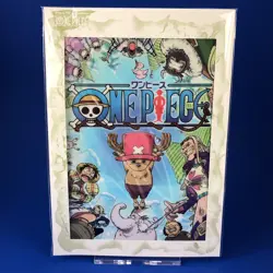 2002 Japan | ONE PIECE (CHOPPER) 5x7” Clear Card NM (DVD PROMO) RARE CCG Avex - Image 2