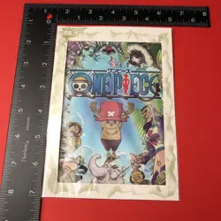 2002 Japan | ONE PIECE (CHOPPER) 5x7” Clear Card NM (DVD PROMO) RARE CCG Avex - Image 5