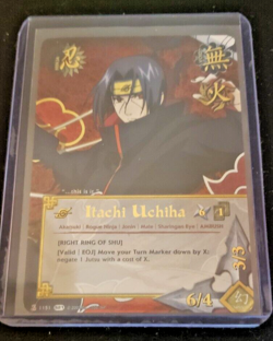 Naruto CCG TCG 1151 S21 SR Itachi Uchiha Trading Card - Image 1