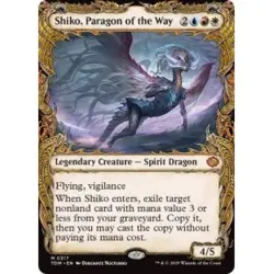 SHIKO, PARAGON OF THE WAY (SHOWCASE) Tarkir: Dragonstorm TDM Magic MTG MINT CARD - Image 1