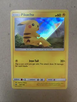 Pikachu - (Cracked Ice Holo) 028/073 Deck Exclusives Holo - Image 2