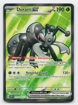 Durant ex - Holo Ultra Rare SV08: Surging Sparks 215/191 NM - Image 1