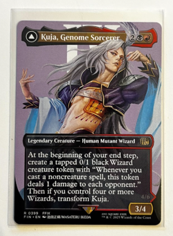 MTG - Final Fantasy - Kuja, Genome Sorcerer Borderless - Rare 0399 - Image 1