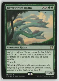Neverwinter Hydra LP 41 Commander: Adventures in the Forgotten Realms MTG - Image 1