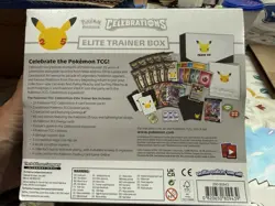 Pokemon Celebrations ETB Elite Trainer Box 25th Anniversary NEW SEALED!! - Image 2