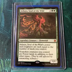 Magic the Gathering Zendikar Rising 179 Ashaya, Soul of the Wild Mythic NM MTG - Image 3