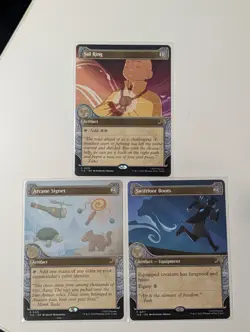 Sol Ring - Arcane Signet - Swiftifoot Boots - Avatar MTG Promo Bundle - NM/Mint - Image 1