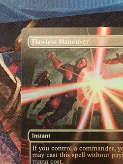 MTG Secret Lair Marvel - Captain America - Flawless Maneuver FOIL NM - Image 3