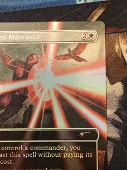 MTG Secret Lair Marvel - Captain America - Flawless Maneuver FOIL NM - Image 4