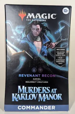 MTG Revenant Recon Commander Deck | Precon | Magic | Murders at Karlov Manor - Image 1
