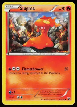 Slugma 20/146 Common XY Pokemon Near Mint - Image 1
