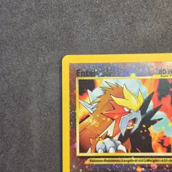 Pokemon TCG ENTEI (#34/53) Wotc Promo Vtg 2001 Reverse Holo Swirl 🌀 NM - Image 5